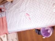 为了讨好经理邀请他一起回家3P气质漂亮的老婆,还提前穿好情趣黑丝服,一前一后狠狠操