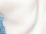 高颜值气质女神和情人在饭店吃到一半时到厕所里啪啪操的美女浪叫