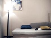 御姐系极品美腿皮短裙高端外围小姐姐扎起马尾