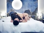 约两个大长腿御姐双飞左拥右抱揉大奶很享受02