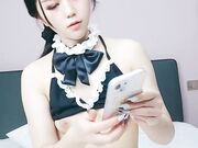 顶级颜值极品小妞女仆装啪啪特写舔口活01