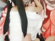 黑丝萝莉双马尾小哥爆草粉嫩骚穴多体位蹂躏