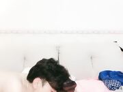 哺乳期少妇开档黑丝69口交舔逼后入抽插02