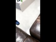 长发气质颇佳的颜值妹子 制服诱惑在真皮沙发上无套啪啪 猛烈操逼死去活来