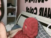 爆乳妹子约炮sm情趣装手铐脚铐口塞后入