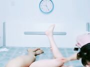 白皙少妇和妹妹一块共事一夫女上位操逼01