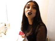 哥特女友操书呆子男友虚拟性爱