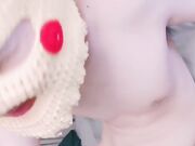 肉欲系网红美妞！外表甜美肉感十足 吊带白丝大肥臀 翘起被后入爆操1