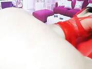 蕾丝骚妇居家性爱玩弄抽插侧入鸡巴后入03