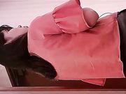 美女如云餐厅高级坐厕各种类型都市靓妹方便风格不一比较喜欢穿内裤的美女