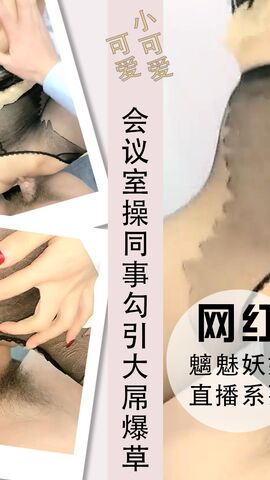 会议室操同事开档丝袜勾引大屌爆草打桩