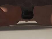 黑色女孩在荒岛上户外被巨大阴茎操了一把