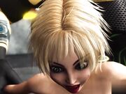 异性恋超级金发女郎在外星球上被弄得屁滚尿流