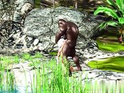 户外热性爱大鸡巴爆草金发女郎在岛上高潮