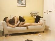 极品御姐骚货沙发上操逼舔屌口交