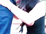 户外做爱诱惑玩弄口交鸡巴站立深插喷水