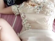 福州超反差女老师家中和光头情人啪啪流出