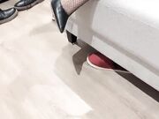 纹身少女做爱打桩被鸡巴男疯狂舔弄高潮