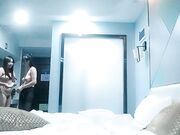 带着铁粉酒店约两个外卖鸡一块淫乱4P交换着草2