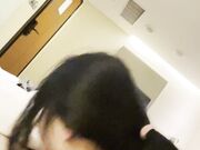 瞒着男友有偿约炮 可爱清纯的外表下吃肉棒如此娴熟陶醉很反差