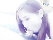 颜值不错的美女和墨镜大鸡巴帅哥各种姿势啪啪妹子下面很干啊插了很久