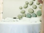 全网寻花隐蔽摄像头拍摄女主还不知道