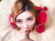 网黄妮可 新年力作 红色高跟鞋与皮裤的诱惑