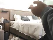 性感大长腿衬衣牛仔裤妹子 穿上黑丝掰穴舔逼口交站立后入呻吟娇喘大声