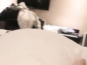 颜值不错苗条妹子和炮友啪啪 口交大黑牛玩弄后入抽插