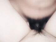 颜值不错妹子情侣双人啪啪 毛毛比较浓密上位后入抽插从下往上视角拍摄