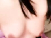 淫荡小骚货 小奶狗炮友激情操逼 拔下内裤掏屌舔弄 抓起屌往逼里塞 小JJ无法满足