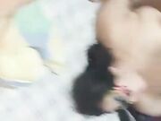 手机直播福利姐姐姐夫小舅子的4P直播现场 两猛男爆操两肥熟 奶大屁股大