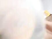 大眼睛气质尤物女神 笑起来甜美酒窝 约炮被猛干 极品美臀上下自己动