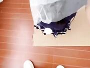 精品乱伦 小姨子身穿洁白婚纱玩情趣勾引 被姐夫就地爆操 饥渴骚逼得到了满足