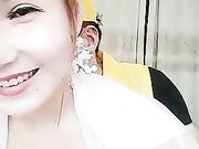 毛毛整理的很好看的网红女主播