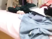 白丝小姐姐诱舞展示身材镜头前表演刮逼毛后玩道具换黑丝继续撩