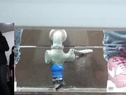 女厕近距离偷拍貌似刚上完体育课