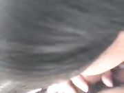 中午开车接漂亮小情人下班