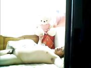 胖领导和娇妻啪啪被远程偷拍