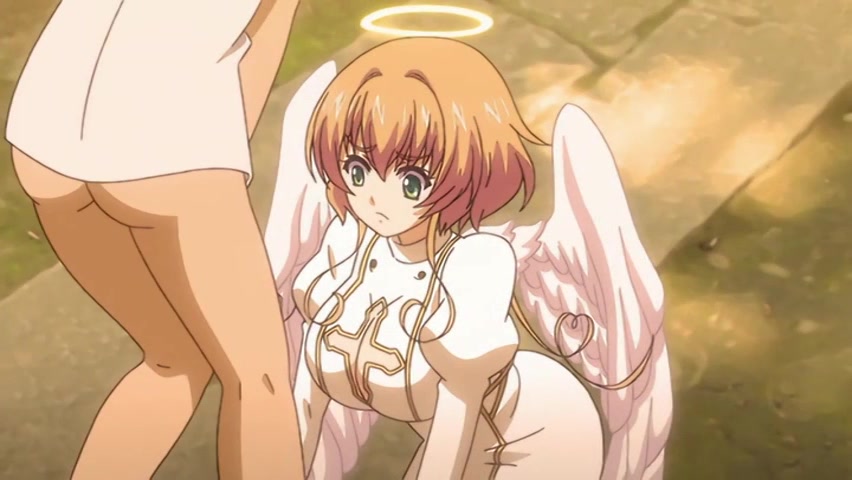 天使与恶魔的榨精战斗 夕阳天使降临！奶子随你玩