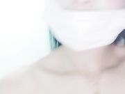 皮肤白皙美女主播和炮友直播先口后啪然后自己不停自慰