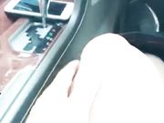 小情人下班后与西装炮友路边车震玩刺激无套骑乘拼命操直接内射