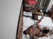 这女的毒龙技术非常的专业一看就是经常做的那种