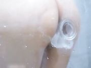 网红美少女押尾貓湿身美少女制服黑丝骚猫浴室玩冰屌自慰