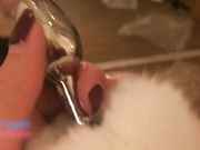 白虎嫩模魔鬼身材喜欢性虐自己用道具玩肛塞开菊花