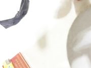 纹身美少女和大肚猛男炮友玩性爱自拍卫生间各种抽插爆操