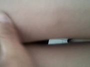 对白清晰主题酒店TP穿情侣内裤的情侣仔细研究一下可爱女友那有些特别的BB