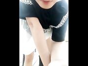 大奶主播约经常刷跑车的粉丝到游乐园户外啪啪玩危险动作对白清晰