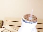 白嫩短发美女直播和男友啪啪啪