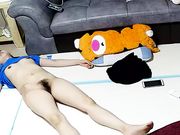 有点晚幸好没有错过媳妇高潮过后幸福的瘫死在地板上